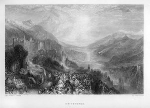 ハイデルベルク、19世紀。 作： Thomas Abel Prior