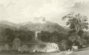 ベルボア城、レスターシャー 作： Thomas Allom