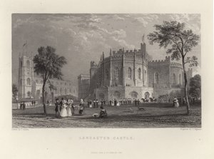 ランカスター城 作： Thomas Allom