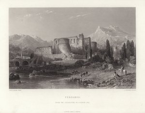 ペルガモス、トルコ 作： Thomas Allom