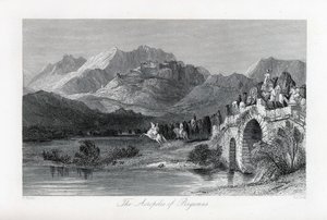 ペルガモンのアクロポリス、1882 作： Thomas Allom