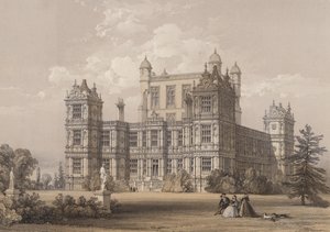 ウォラトンホール、ノッティンガムシャー 作： Thomas Allom