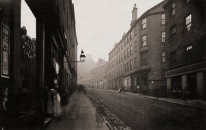スコットランド、グラスゴー、ハイストリート 作： Thomas Annan