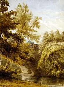 風景（水彩・紙） 作： Thomas Baker