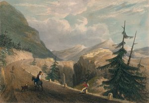 1827年、ブラマンテ近郊のフォートレセイヨン。 作： Thomas Barber