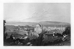 サンジャンダクレ、イスラエル、1841年。 作： Thomas Barber