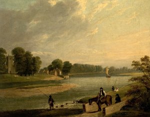 ウィルフォードのトレント、1840 作： Thomas Barber