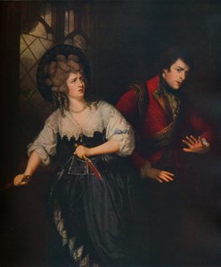 マクベスの短剣シーンにおけるシドンズ夫人とJPケンブル、1786年