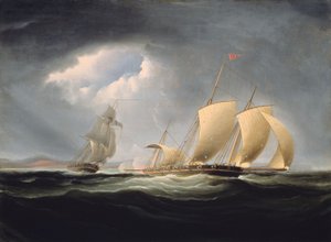 エンタープライズによるトリポリの占領 作： Thomas Birch