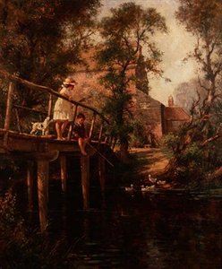 The Young Fisherman 作： Thomas Blacklock