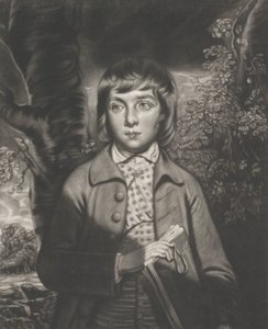 Henry Bunbury Esq-r.、故 William Bunbury 卿の末息子、カリフォルニア州。 1769年。 作： Thomas Blackmore
