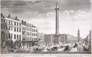 フィッシュ・ストリート・ヒル、ロンドン、c1750