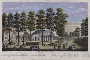 Ranelagh House and Gardens with the Rotunda、ロンドン、1745