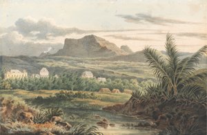 1819 年 10 月 4 日、フォート ブラン近くのビーチから 作： Thomas Bradshaw