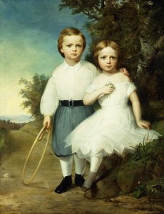 アリスとアンドリューマコーミック、1864年頃 作： Thomas Buchanan Read