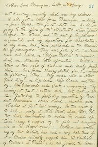 トーマス・バトラー・ガン・ダイアリー-第15巻、44ページ、1861年1月6日 作： Thomas Butler Gunn