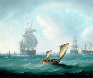 英雄戦争とスウェルのハルク、フォアグラウンドの帆船