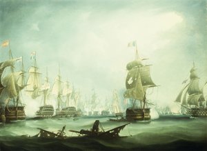 トラファルガーの戦い、1805年、