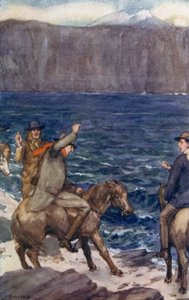 ジュール・ヴェルヌによる地球の中心への旅のイラスト（カラーリソ） 作： Thomas Cantrell Dugdale