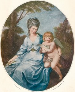 The Right Honourable the Marchioness of Townshend、1792年、1903年 作： Thomas Cheesman