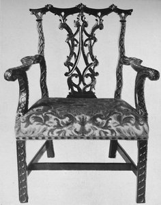 18世紀半ば、1928年 作： Thomas Chippendale