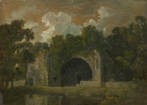 風景の中の遺跡 作： Thomas Churchyard