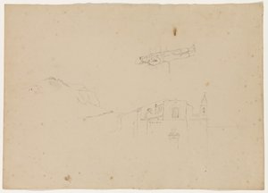 家のファサード 作： Thomas Cole