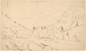 コンウェイからの道中 作： Thomas Cole