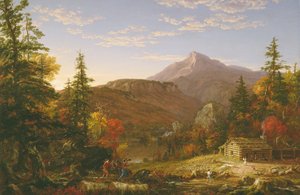 ハンターの復活 作： Thomas Cole