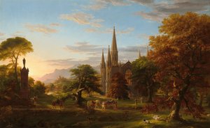 帰還、1837年。 作： Thomas Cole