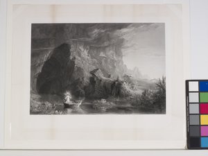 Elämän matka: Lapsuus 作： Thomas Cole