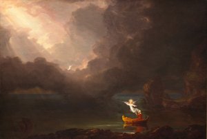 人生の航海: 古い時代 作： Thomas Cole