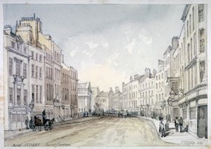 ボウストリート、ウェストミンスター、ロンドン、1851 作： Thomas Colman Dibdin