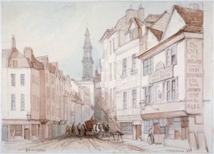 ドゥルーリー レーン、ウェストミンスター、ロンドン、1851 年 作： Thomas Colman Dibdin