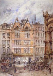 グレースチャーチ通り、ロンドン市、1882 年。