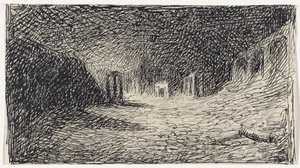 夜の廃墟 作： Thomas Cool