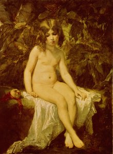 リトル・バザー、1849 作： Thomas Couture