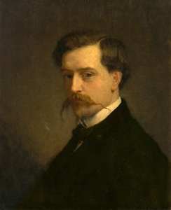 リチャード・モリス・ハント、c。 1849年。 作： Thomas Couture