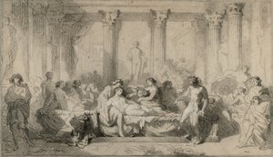 ローマ人の退廃 "の研究 作： Thomas Couture
