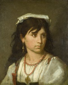 若いイタリア人女性 作： Thomas Couture