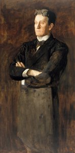 トーマス・H・フェントン博士（キャンバスに油彩） 作： Thomas Cowperthwait Eakins