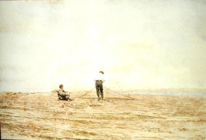 ネットの繕い方 作： Thomas Cowperthwait Eakins