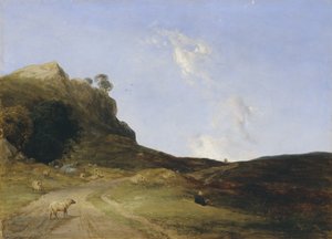 ムーアランドの風景 作： Thomas Creswick