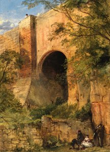 ロザリン城：ピクニック 作： Thomas Creswick