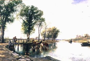 Trentside 作： Thomas Creswick