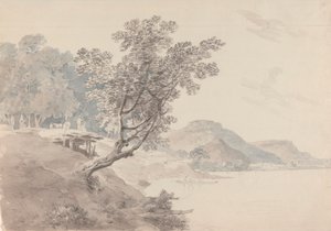 Akbarpur Gaut、ラホタス近郊、イン​​ド 作： Thomas Daniell