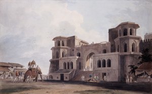 パンチマハールゲート、ラクナウ、ウッタルプラデーシュ州、c。 1789