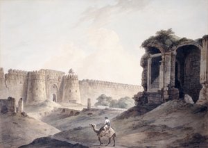 プラナキラ、デリー、 作： Thomas Daniell