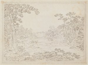 ペンシルバニアの風景 作： Thomas Doughty