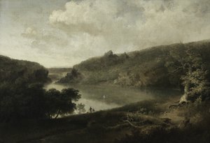 湖の眺め 1830年頃 油彩・カンヴァス 作： Thomas Doughty